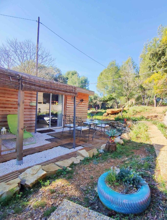 Arche De Noe Atypique, Boheme , Nature, Piscine Chauffee De Paques A Toussaint , Spa , Sauna , Loisirs Le Beausset Exteriér fotografie